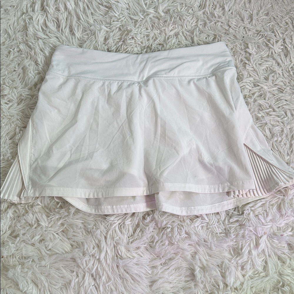 Lululemon Play Off The Pleats Skirt *13" White